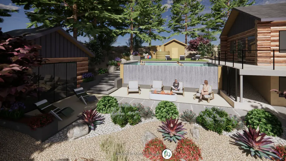 How should you budget for landscaping?